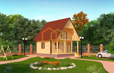 Дом из бруса 6х6